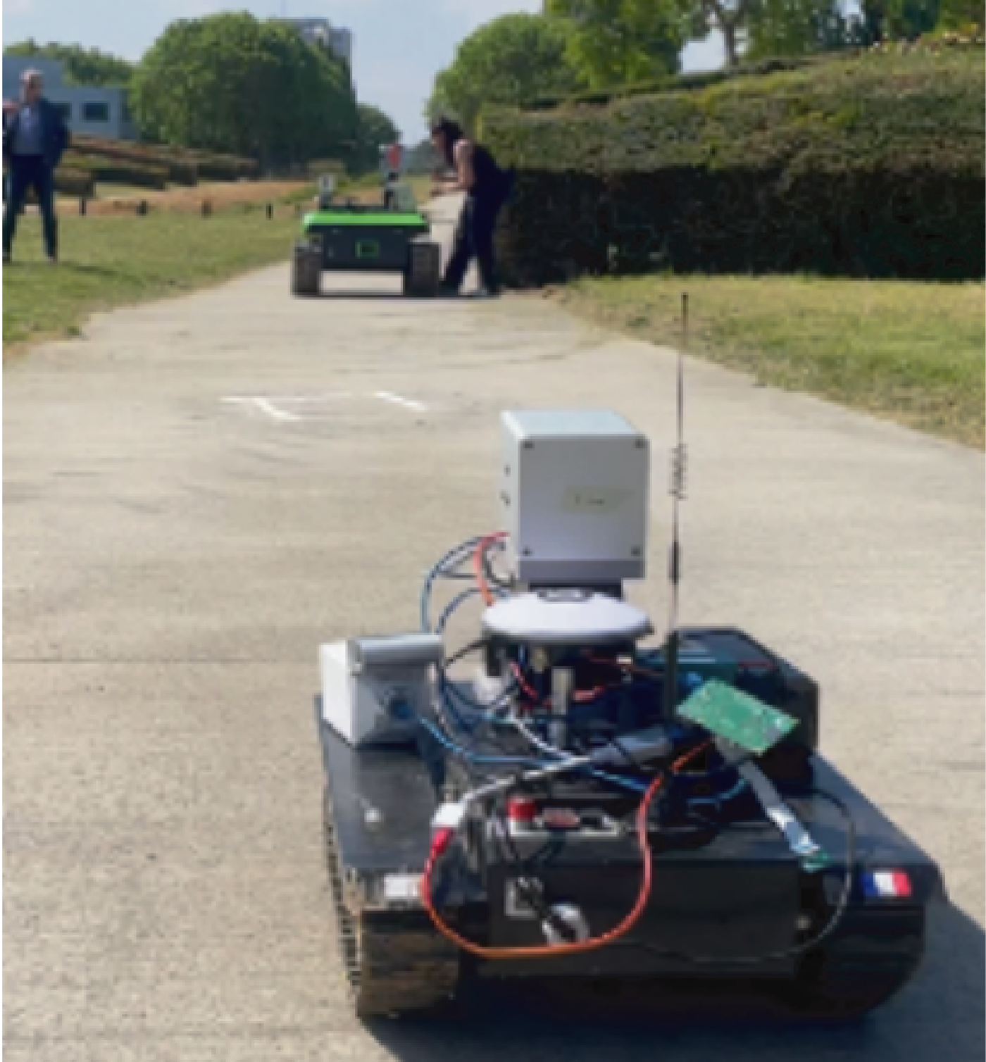 Rover Conscience en essais sur le terrain
